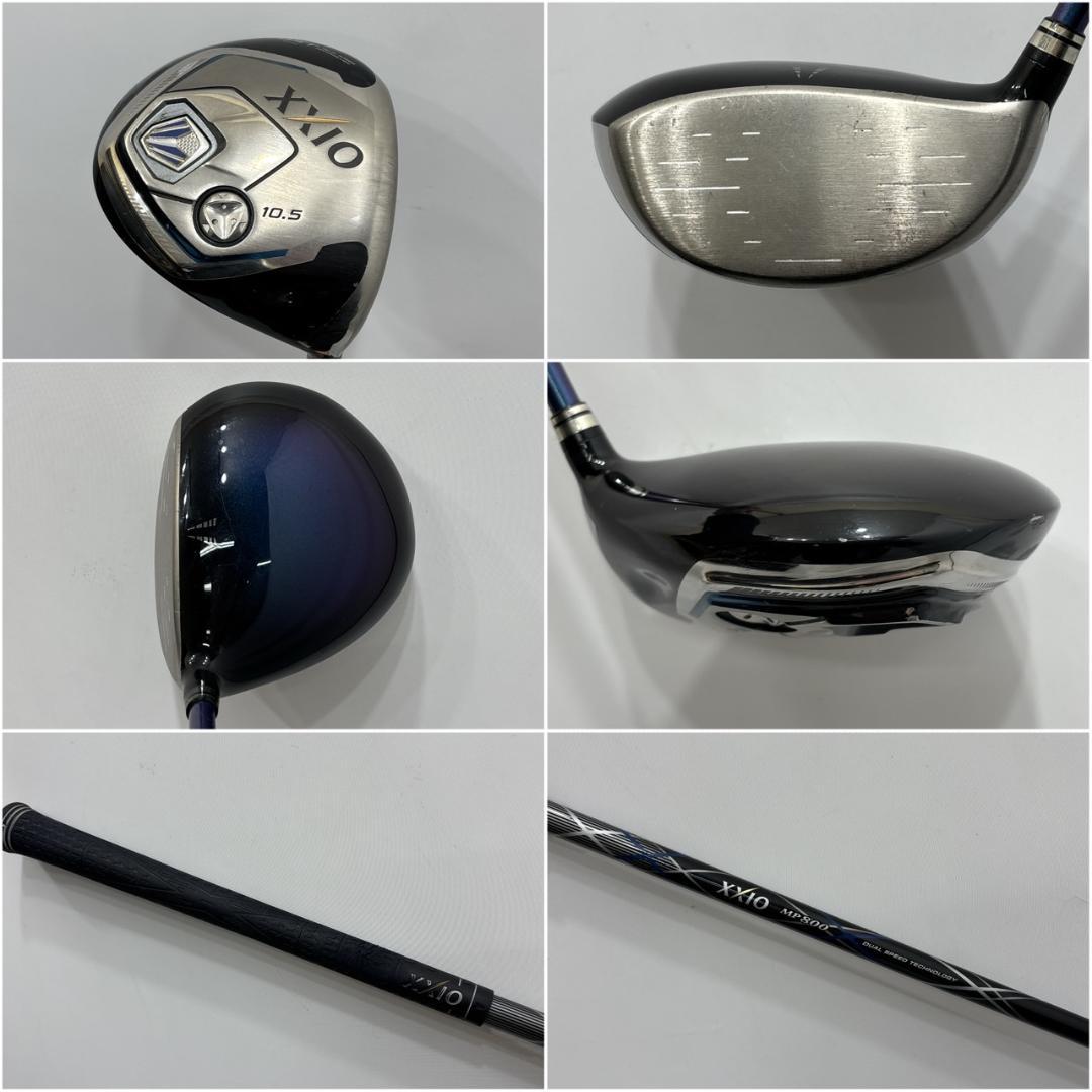 メンズ右利き初心者用　ゼクシオ　6＆8代目　ゴルフクラブセット　W-2233