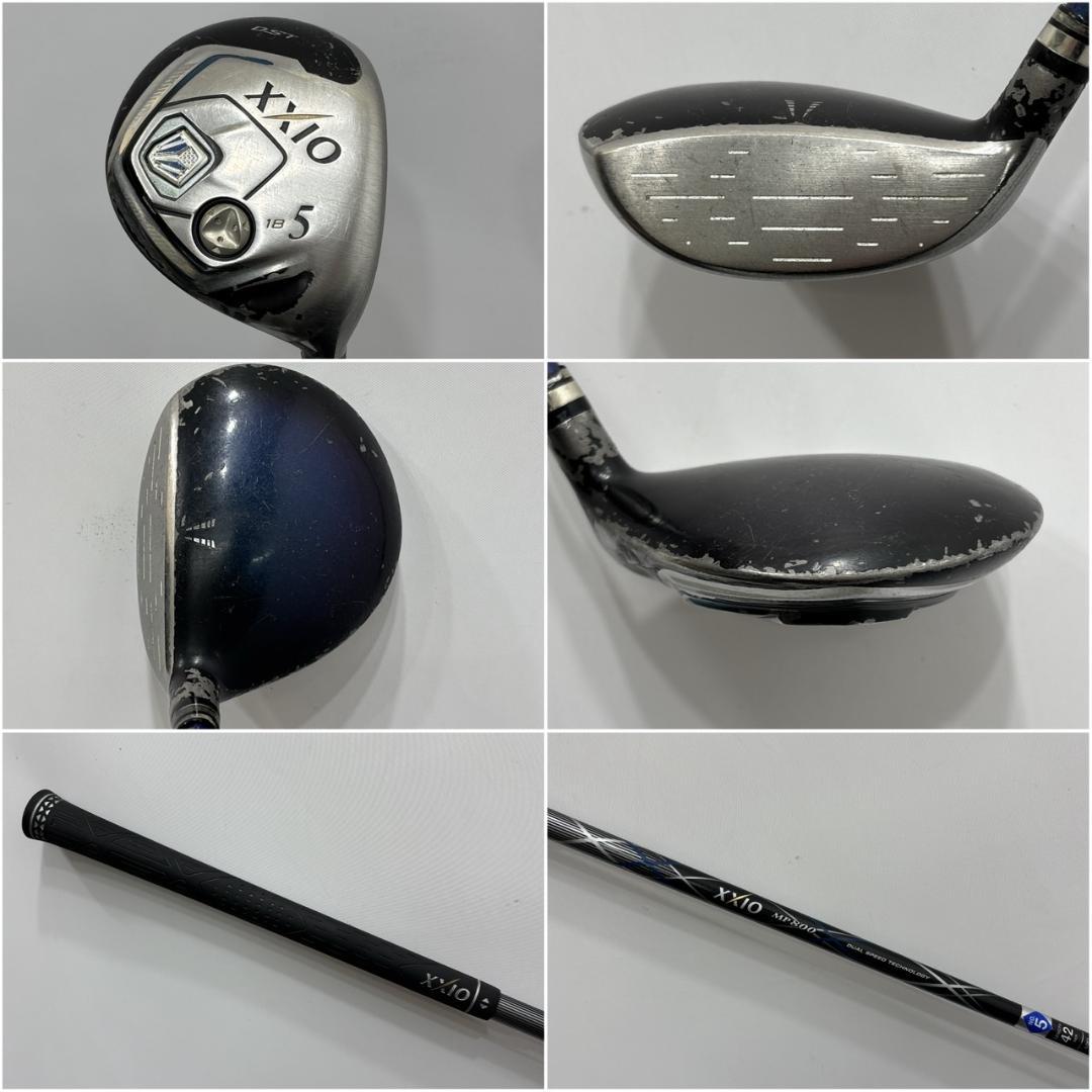 メンズ右利き初心者用　ゼクシオ　6＆8代目　ゴルフクラブセット　W-2233