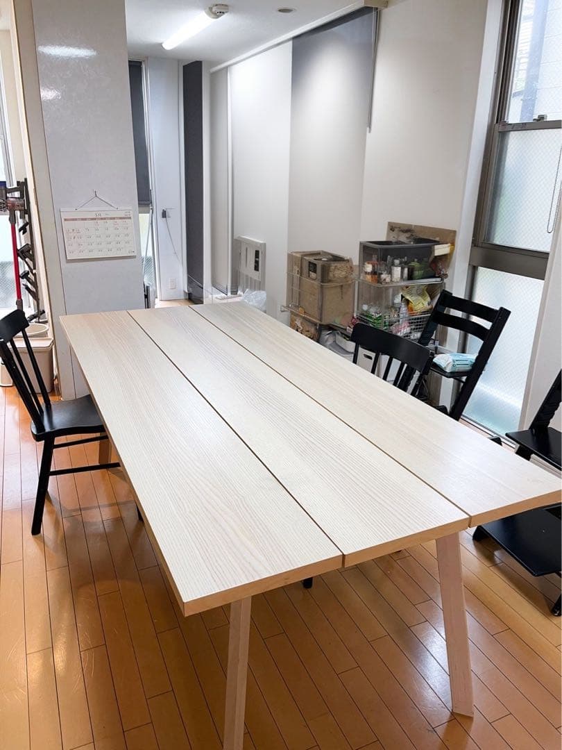 IKEA テーブル YPPERLIG 200x90cm - メルカリ