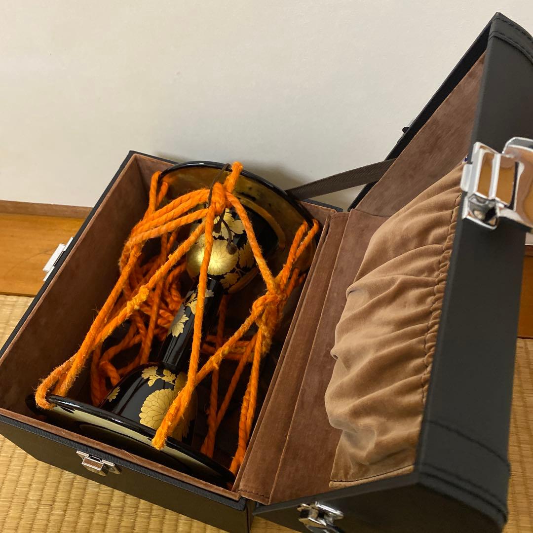 小鼓　締め緒・ハードケース付き