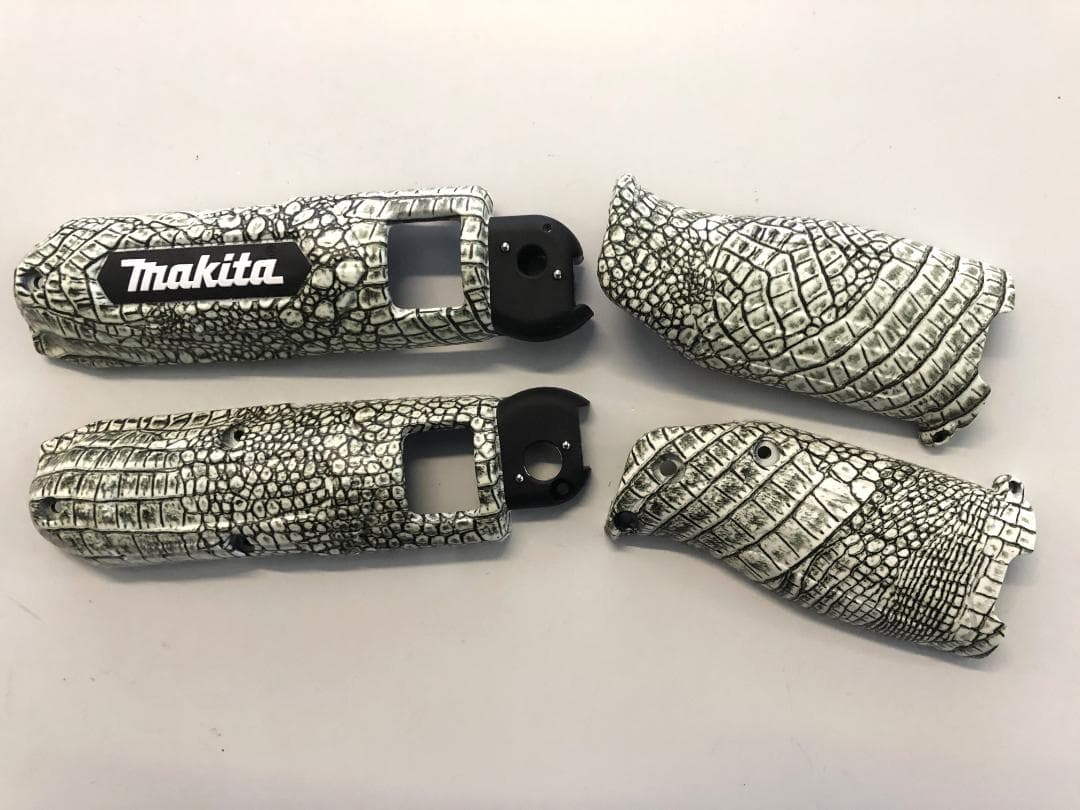 マキタ　インパクトドライバー　TD022用　外装　蓄光グリーン・クロコダイル柄