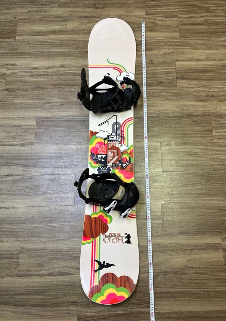 スノーボード FORUM 144cmビンディング head size S