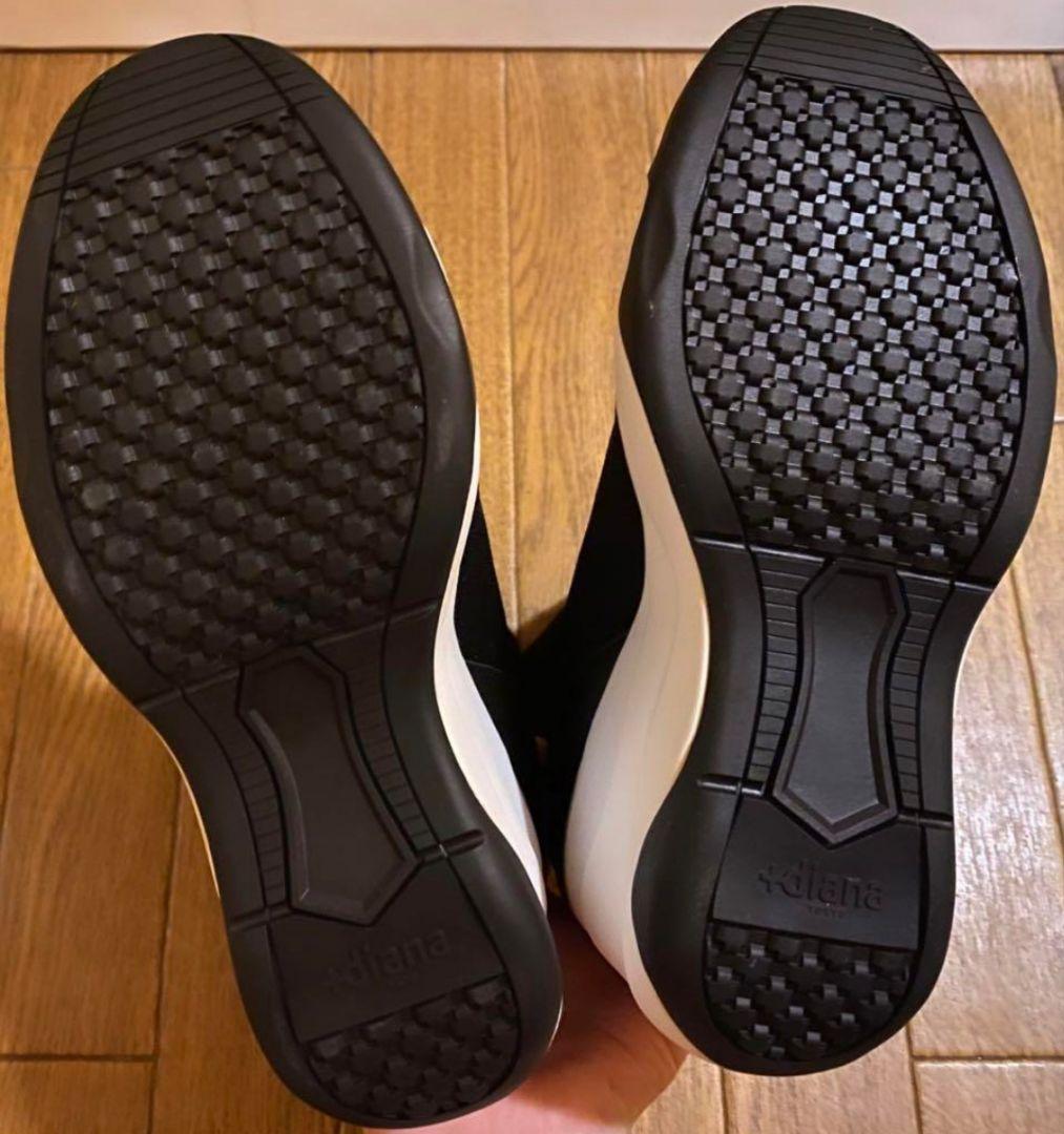 【新品未使用】+dianaダイアナ 9cmヒールソックススニーカー 23.5cm