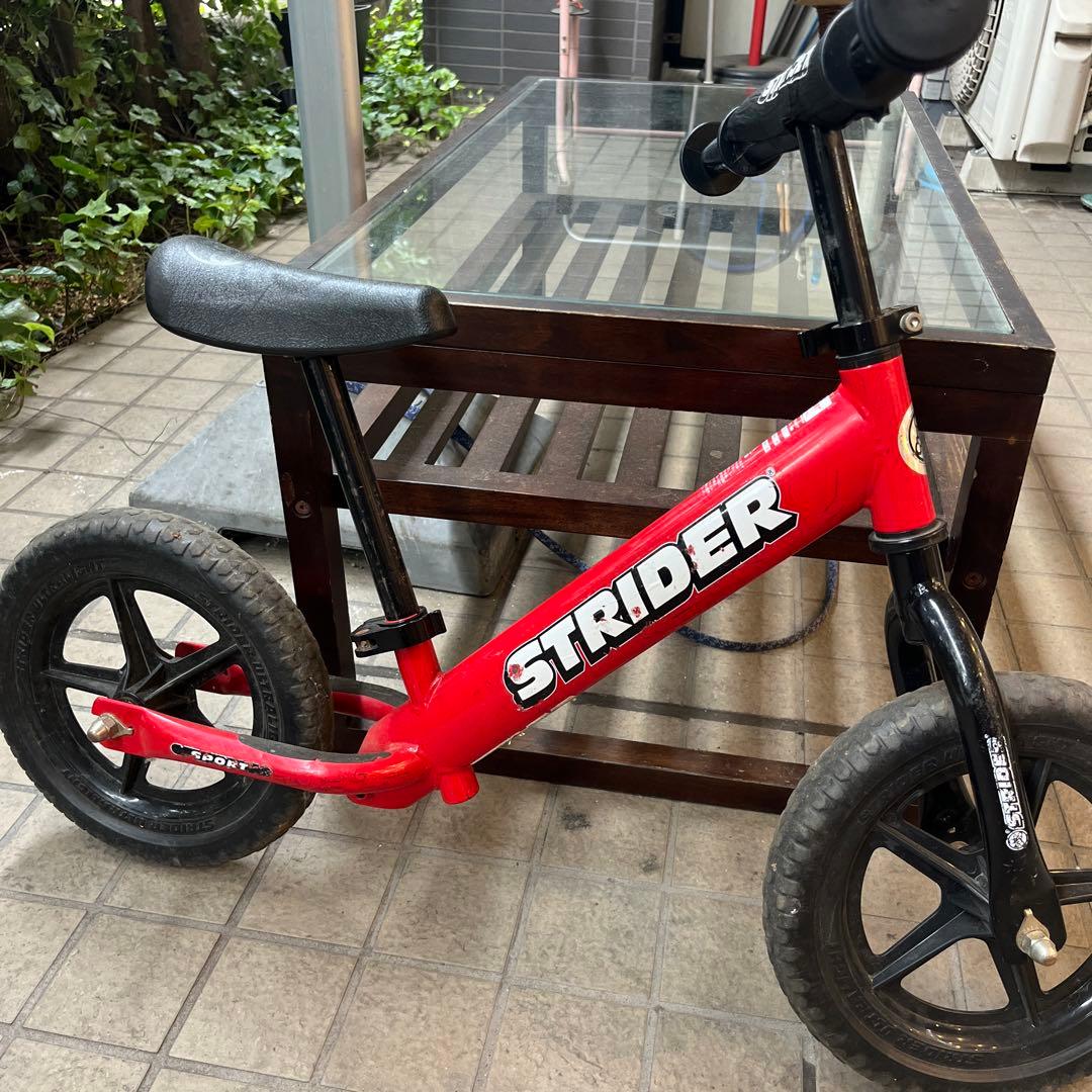 STRIDER バランスバイク 12インチ 赤