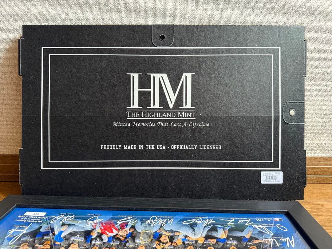 MLB ドジャース ワールドシリーズ 優勝記念 シグネチャーセレブレーション