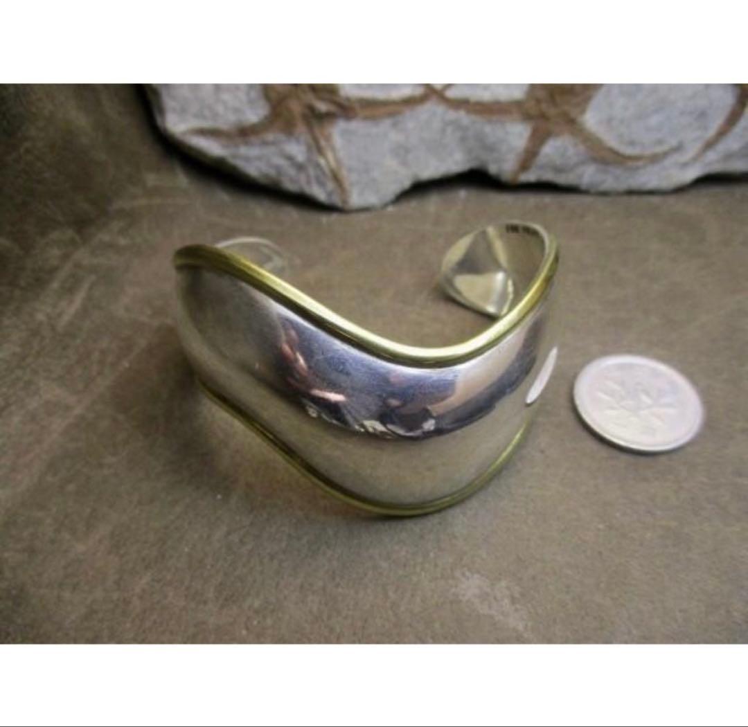 Silver925 シルバーバングル　Mexico メキシカンジュエリー