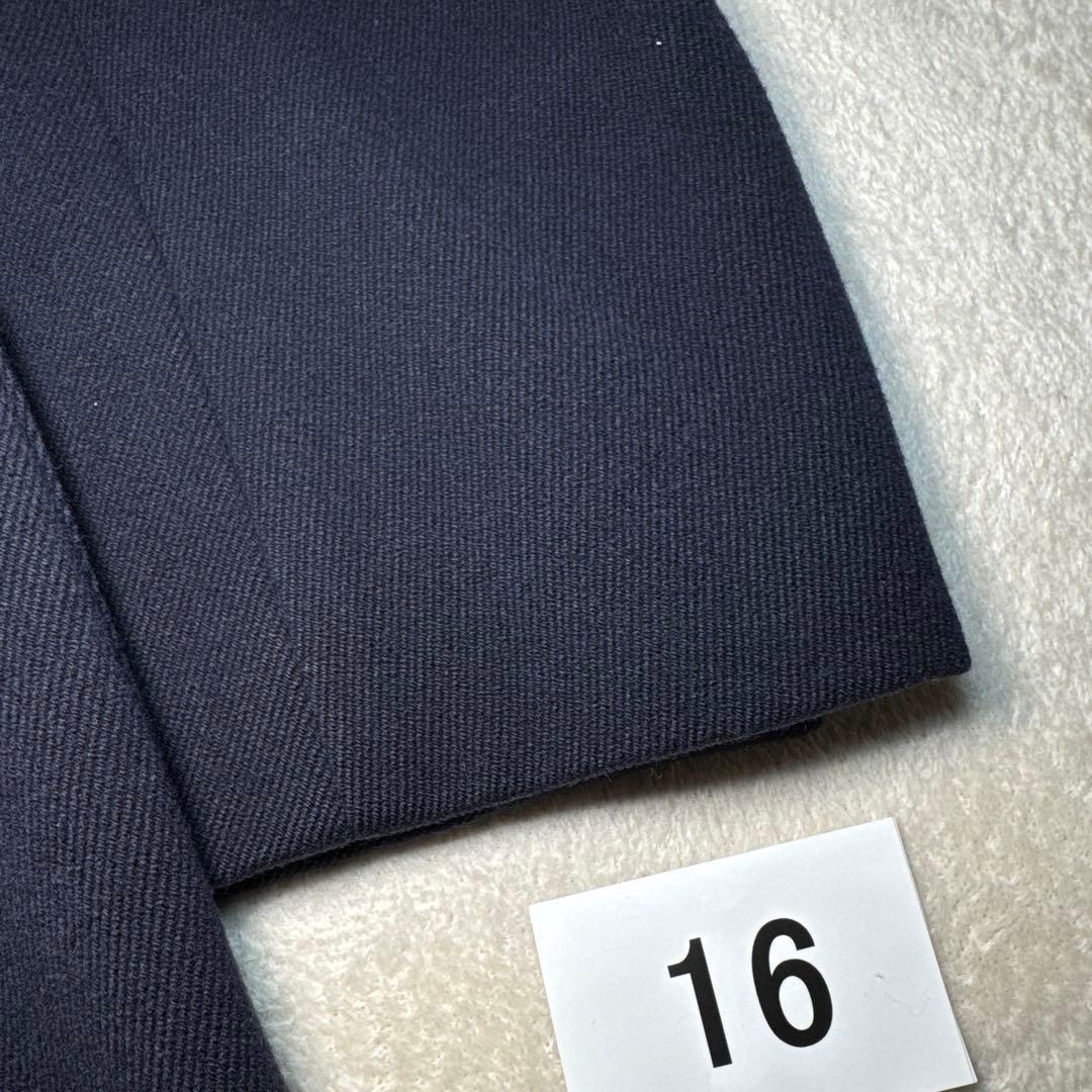 16 美品　日本製　アタイア コート　ダブル　チェスターコート　ネイビー　48