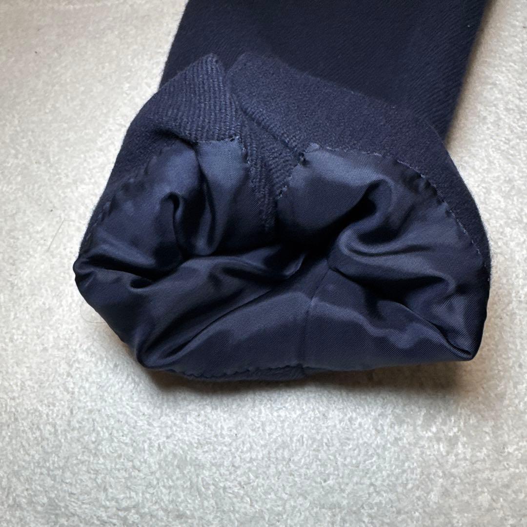 16 美品　日本製　アタイア コート　ダブル　チェスターコート　ネイビー　48