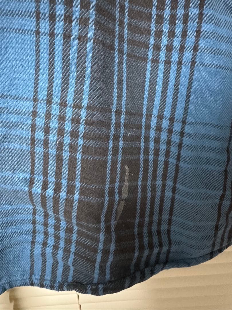 OshKosh 青黒チェック柄ネルシャル