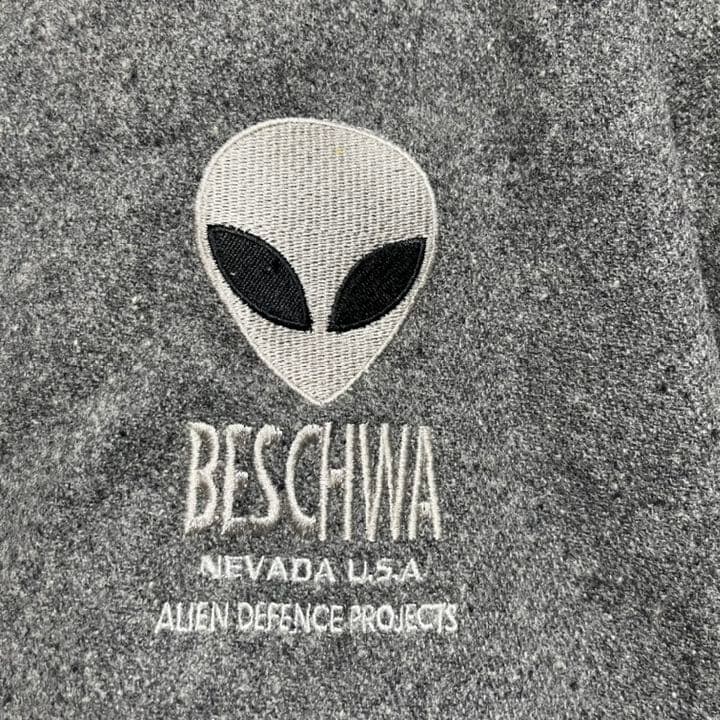 ヴィンテージ★ BESCHWA ビシュワ 胸ロゴ ビッグサイズ スタジャン
