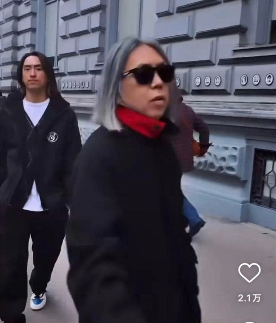 UNDERCOVER × fragment ステンカラーコート 藤原ヒロシ着