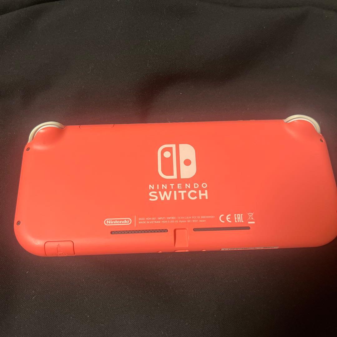 の*様 Nintendo Switch Lite コーラル 本体 中古 10/2