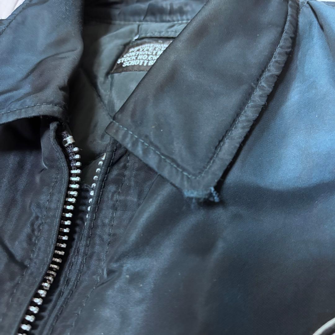 SCHOTT CWU-R ミリタリー フライトジャケット 田中シェン