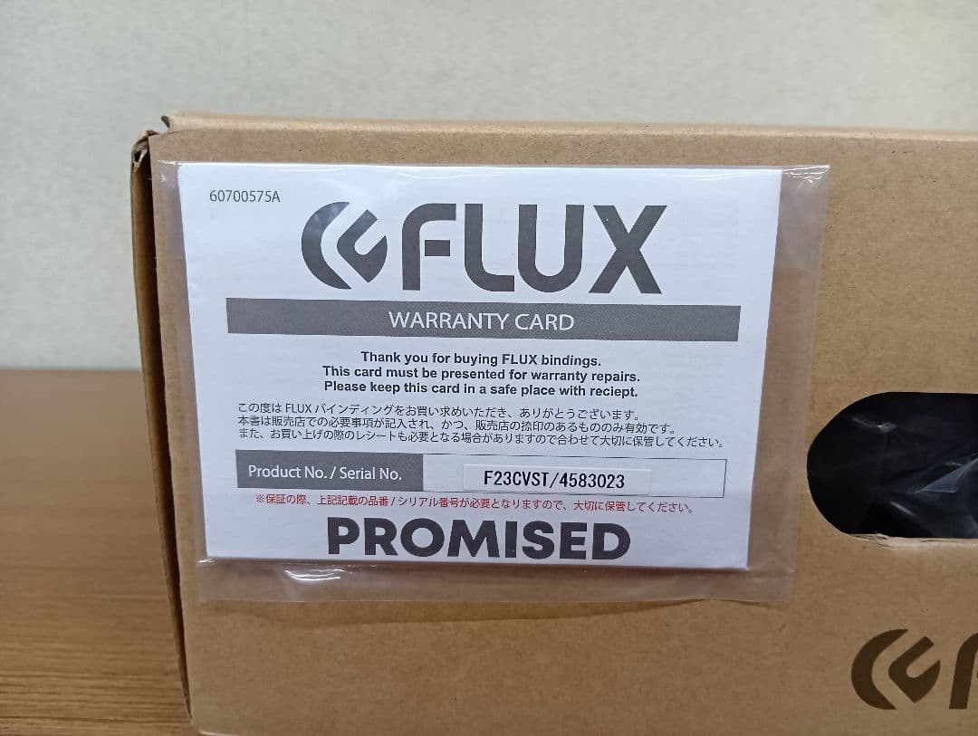 FLUX 22-23 CV LTD Sサイズ