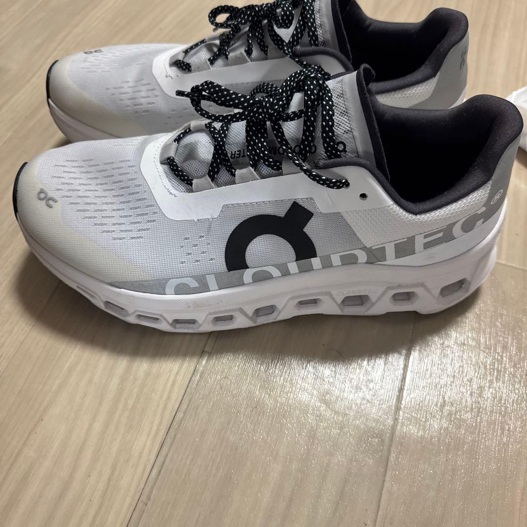On Cloudmonsterシューズ US10 ホワイト/グレー