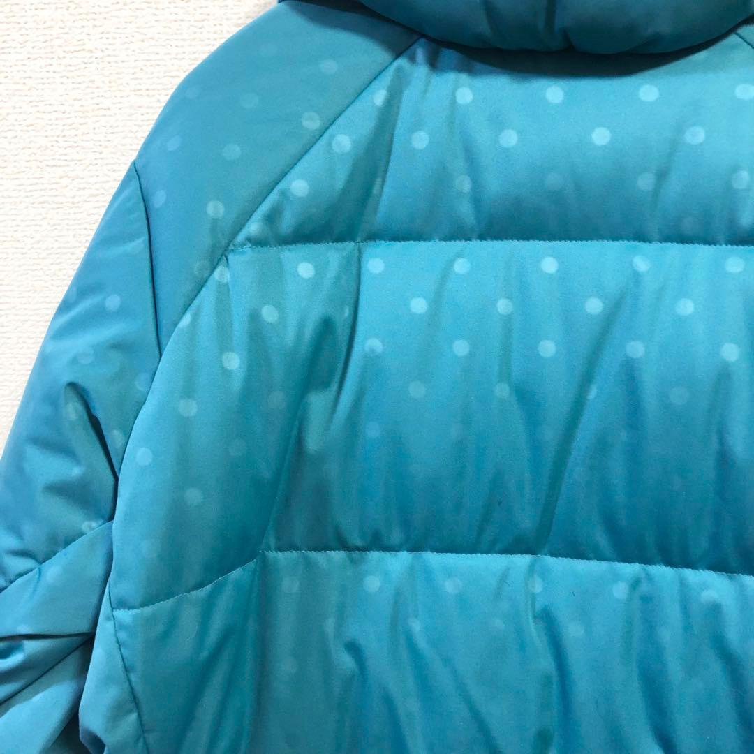 値下げ❣️新品 ❣️マンシングウェア防風 ダウンブルゾン レディース水色 9号