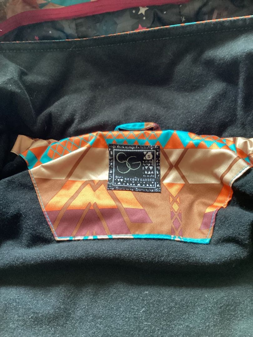 SECRET GARDENレディースＳスノボウェアスキーウェア手袋ニット帽付