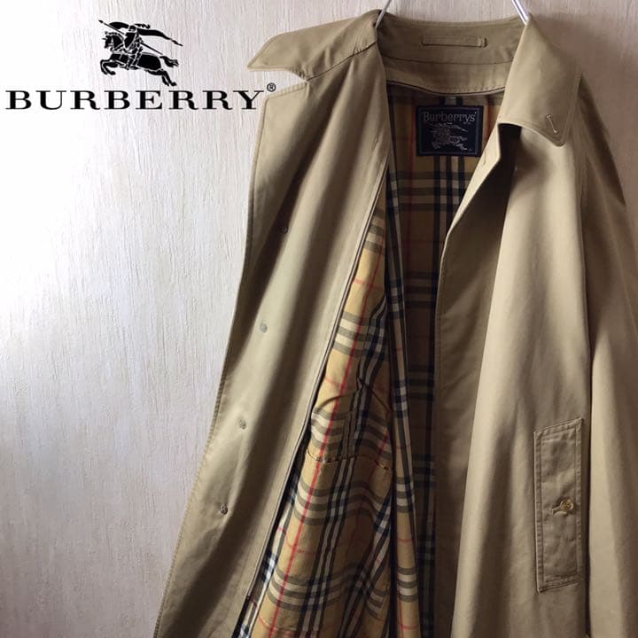 ☆90s Burberrys´ バーバリー ステンカラーコート