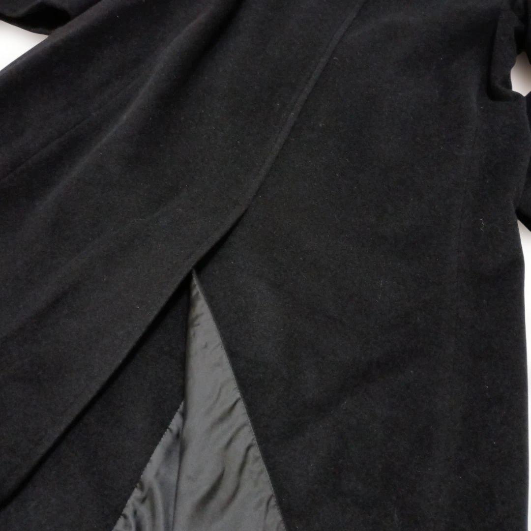 ルクモディトリイ セール カシミヤ混 ロングコート マキシ 比翼 3L