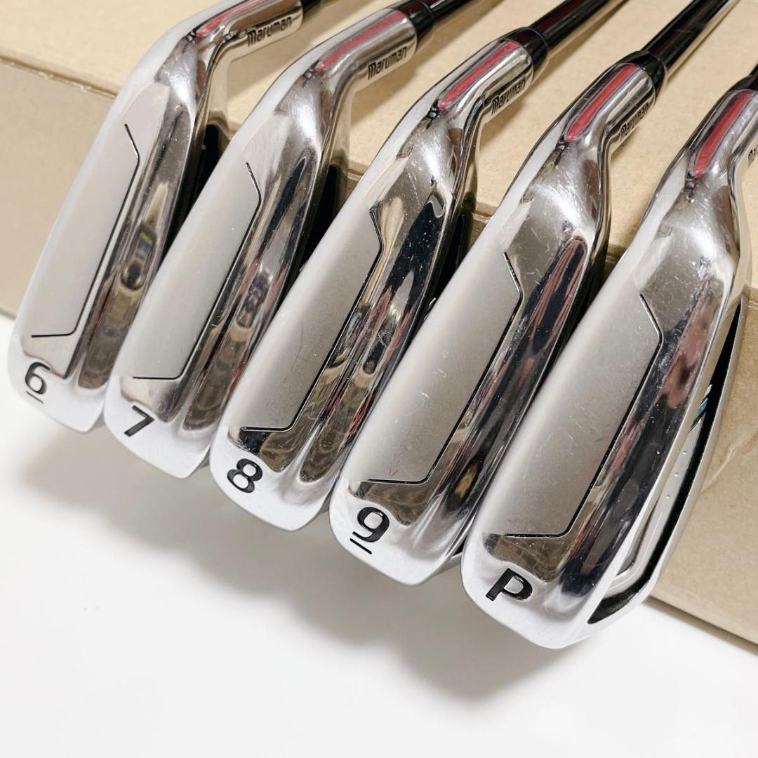 Maruman ダンガン7 ワンレングスアイアン 5本 フレックスS カーボン