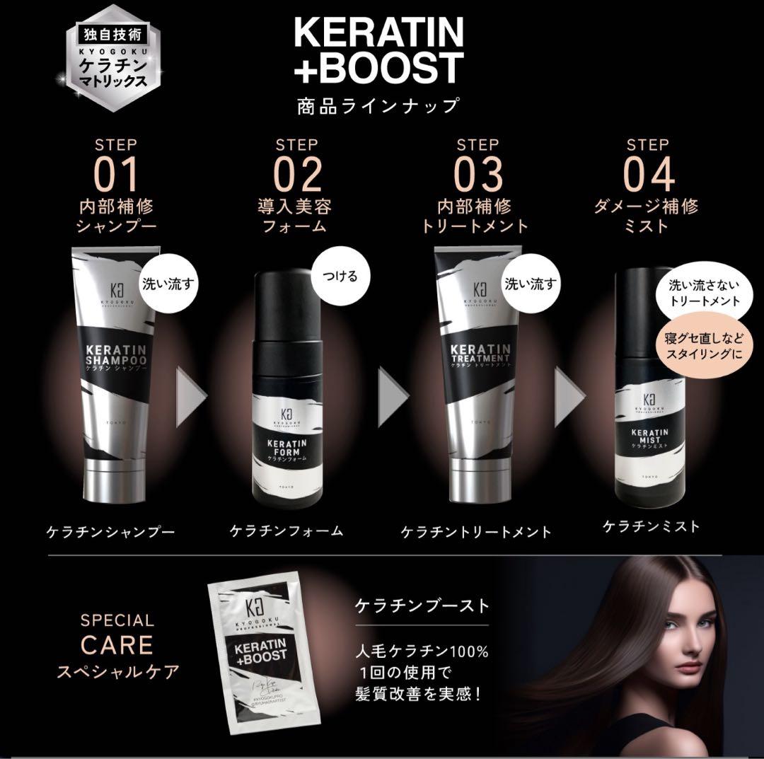 kyogoku キョウゴク ケラチンシリーズ 7点セット