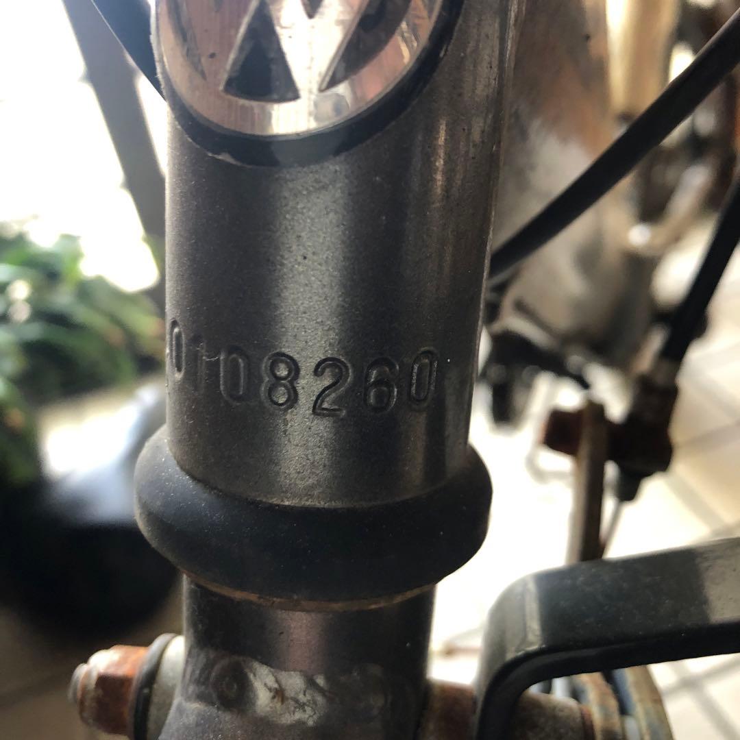 追記※発送不可 【尼崎近辺】 フォルクスワーゲン 折りたたみ自転車 タイヤ小径