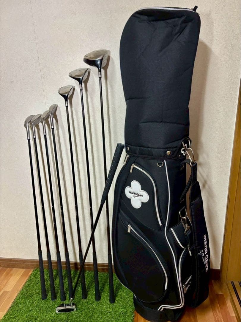 【美品】marie claire レディース ゴルフセット ハーフセット 8本