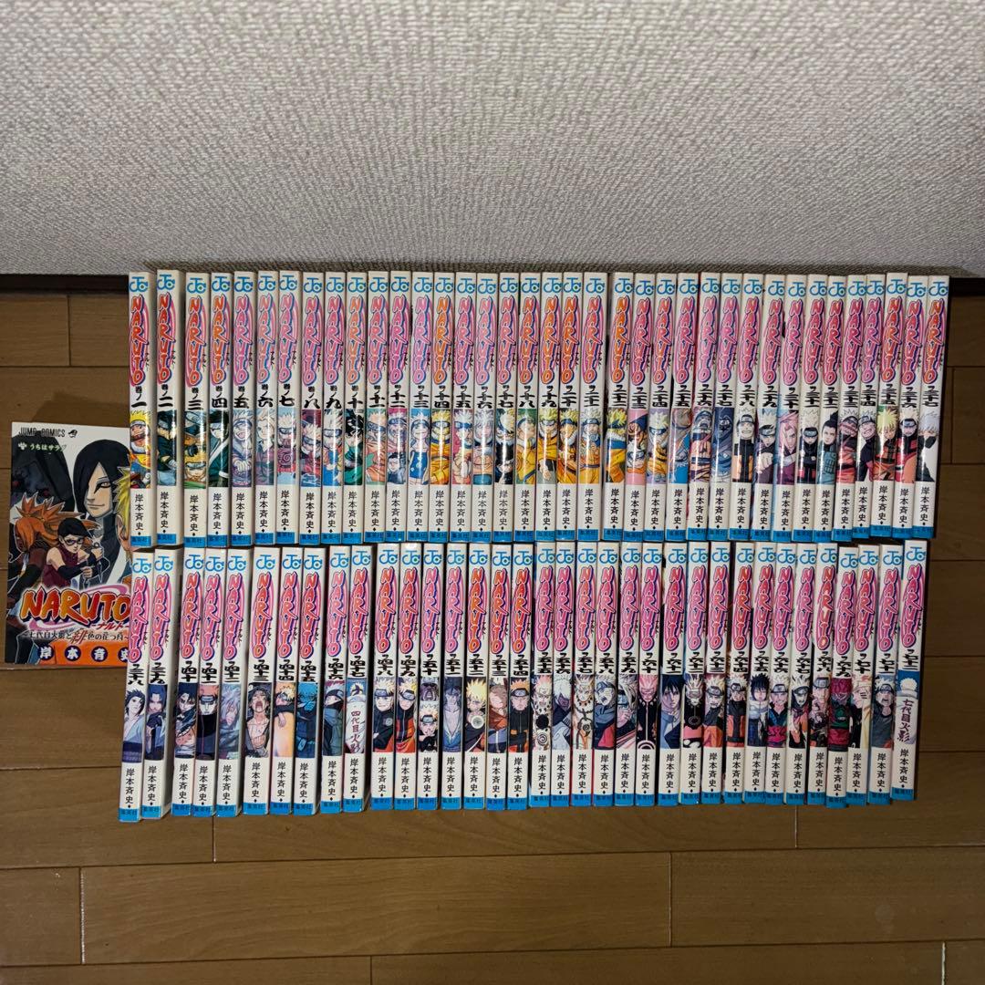 NARUTO 全巻セット＋外伝　　　1巻〜72巻 コミック】NARUTO-ナルト-(全72巻)+外伝セット | ブックオフ公式