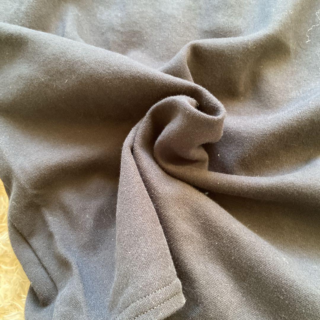 新品　パーリーゲイツ　ゴルフ長袖ポロシャツ　ネイビー　4 ロゴ刺繍　ハーフボタン