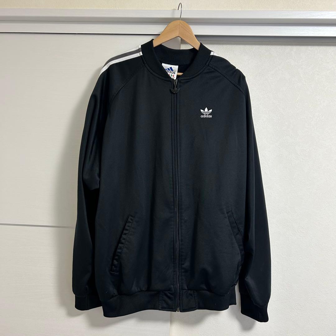 ビッグサイズ　adidas ATP型　ビンテージトラックジャケット　国旗タグ