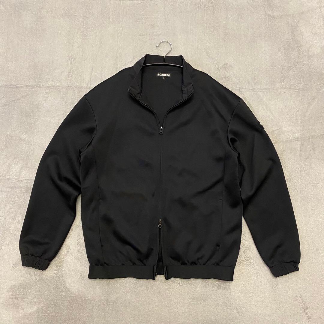 BEAMS ビームスゴルフ B.G.THREE トラックジャージ　防寒　黒　M