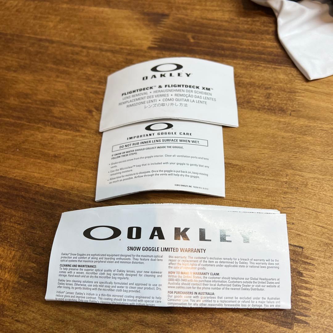 OAKLEY オークリー ゴーグル FLIGHT DECK フライトデッキ