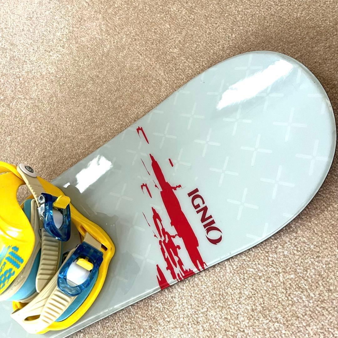 スノーボード IGNIO GRV-TEAM 108㎝ ビンディング GARAM