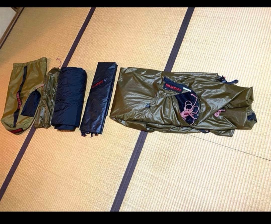 HILLEBERG Keron 4 4人用テント フットプリント付き