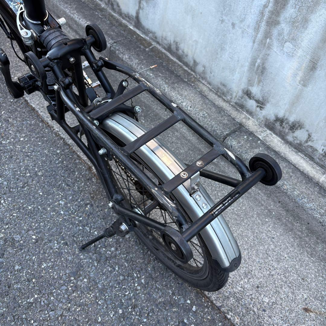 【早い者勝ち】HARRY QUINN 折りたたみ電動アシスト自転車 ブラック