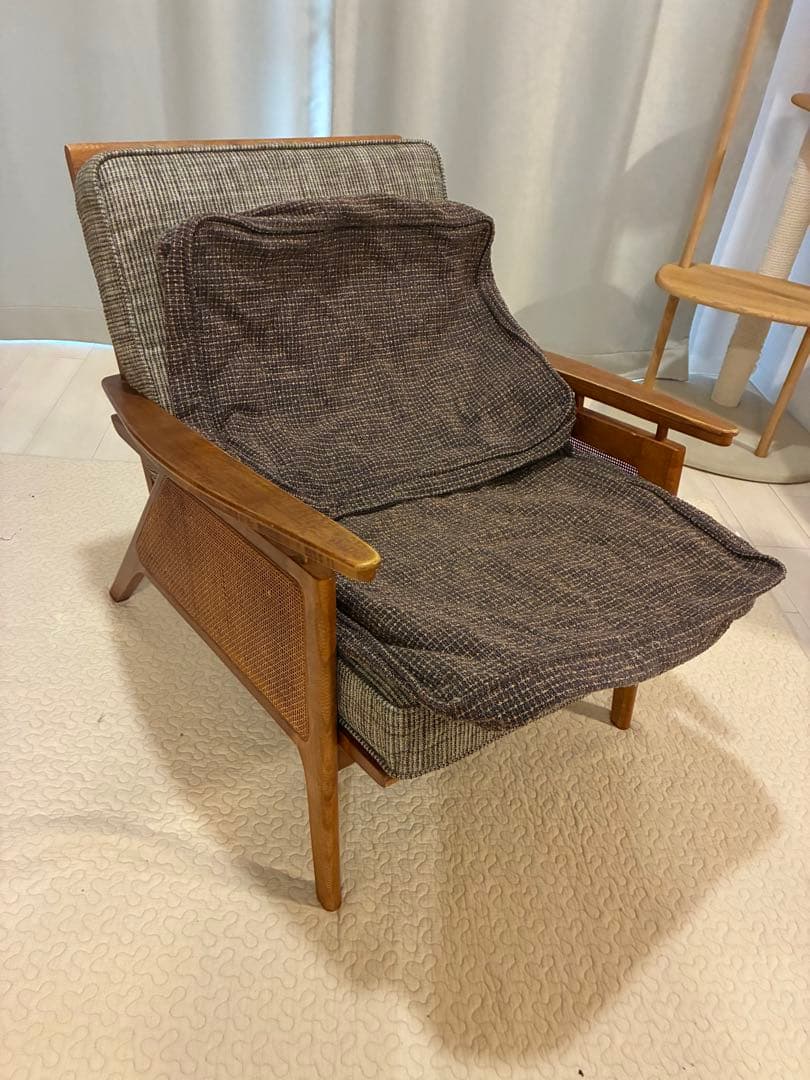 アクメファニチャーWICKER LOUNGE CHAIRラウンジチェア替カバー付