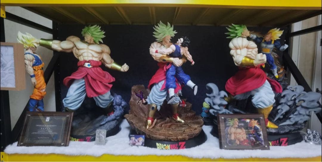 ドラゴンボール ブロリー ガレキ ガレージキット スタチュー X②⑥