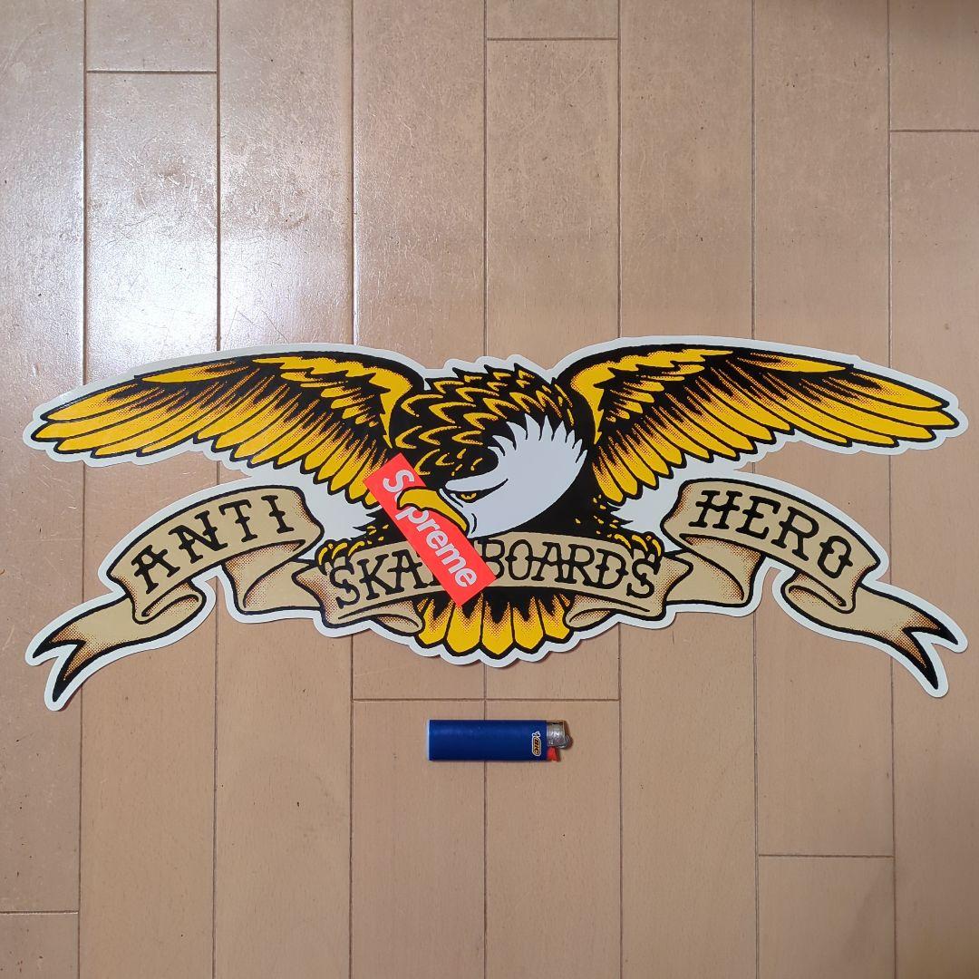 スケートボード SUPREME ANTIHERO OVERSIZE STICKER
