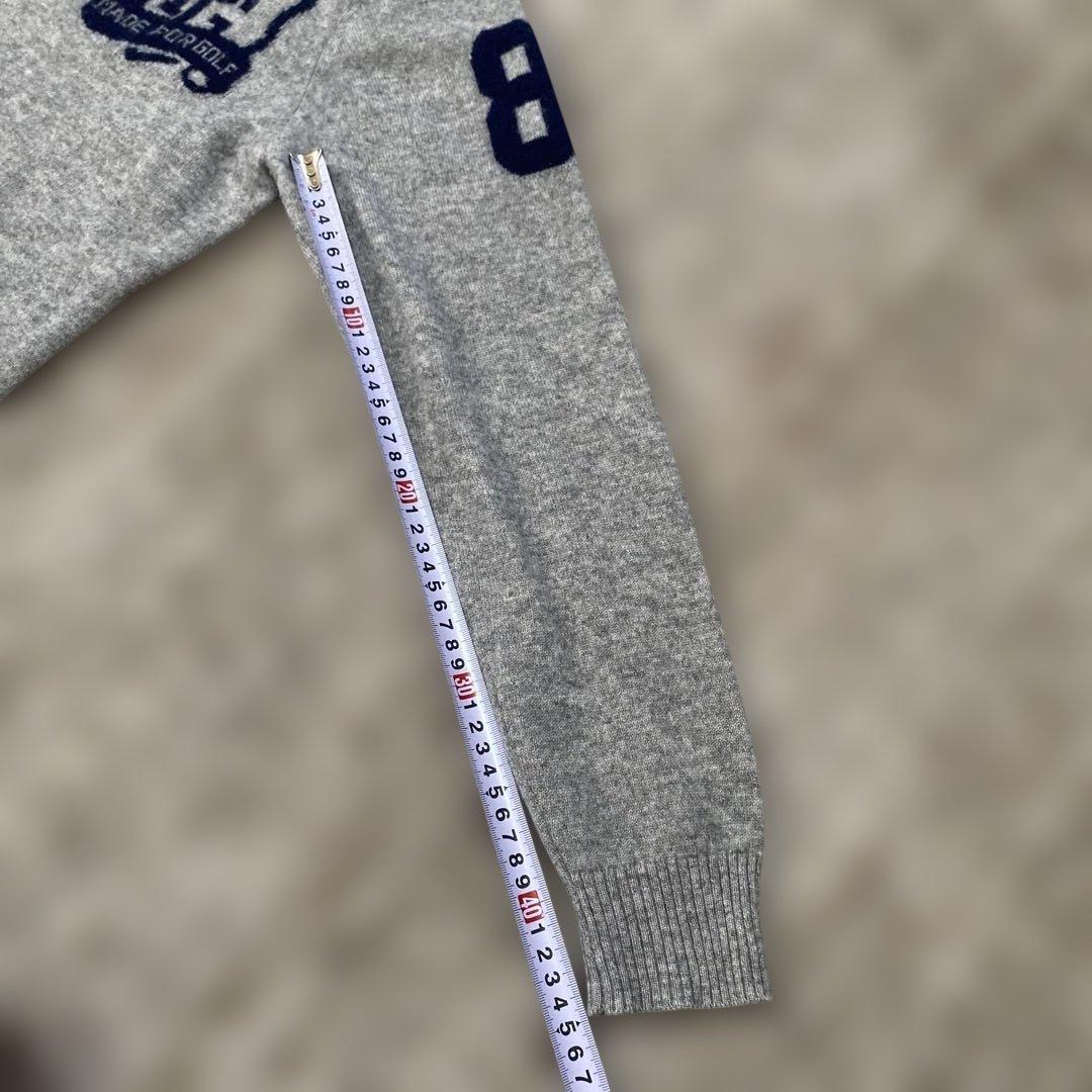 ⭐*︎様 ゴルフ応援…人気のパーリーゲイツ カシミヤ100% セーターお洒落　サ