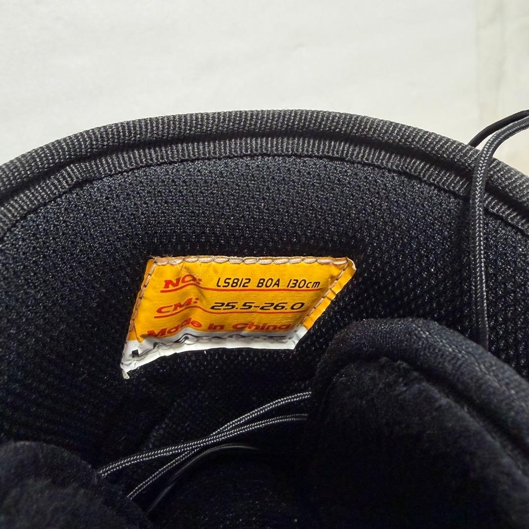 LASTARS ラスターツ スノボブーツ 25.5 26.0cm 黒 ボア