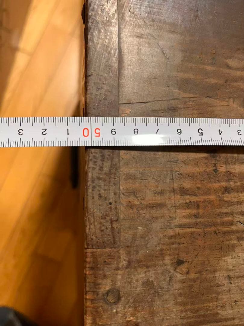 昭和レトロ 古道具 木製多段棚｜引き出し式・店舗什器向け