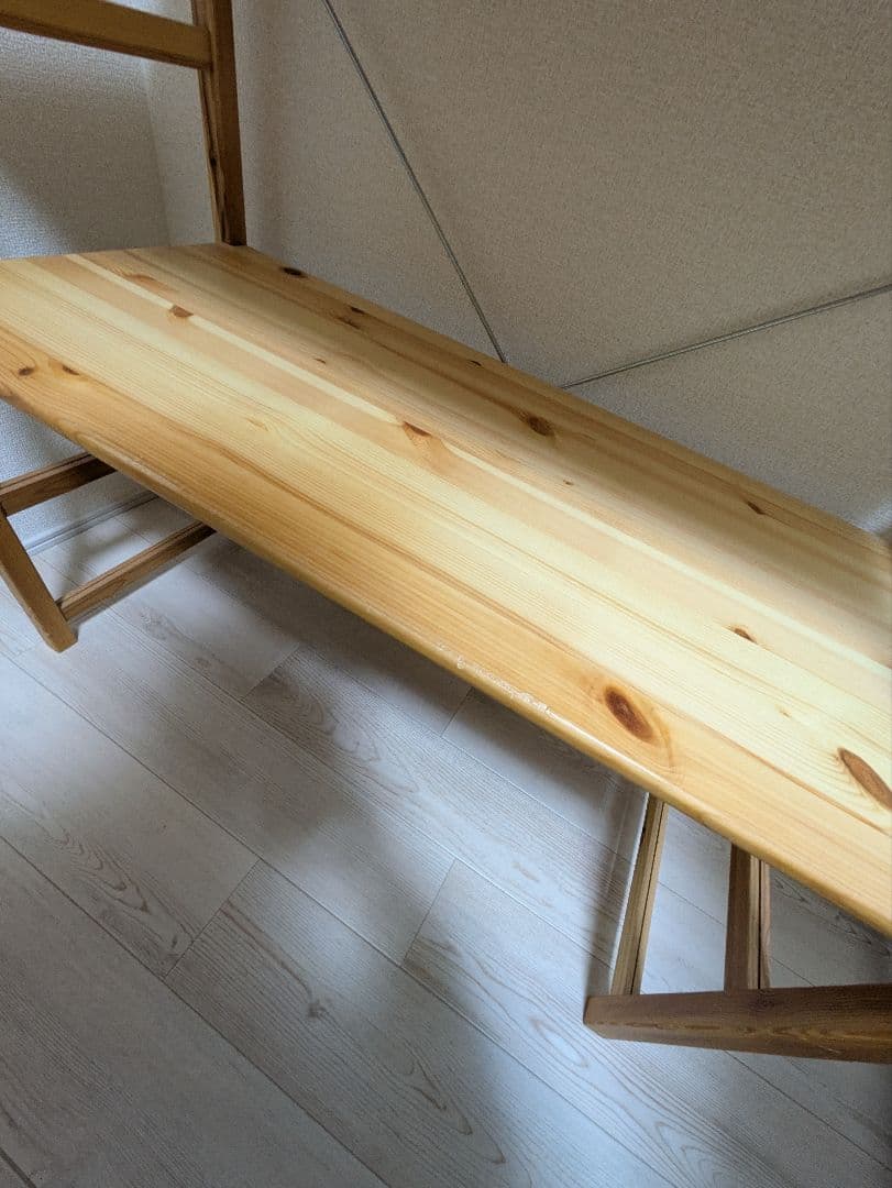 無印　パイン材ユニットシェルフ　幅86cm　奥行39.5cm　高さ175.5cm