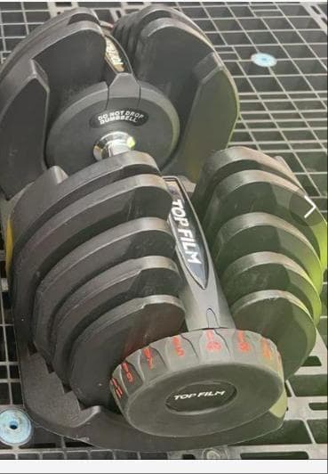 中古美品可変式ダンベル 40kg 1個単品鉄アレイ アジャスタブルダンベル筋トレ