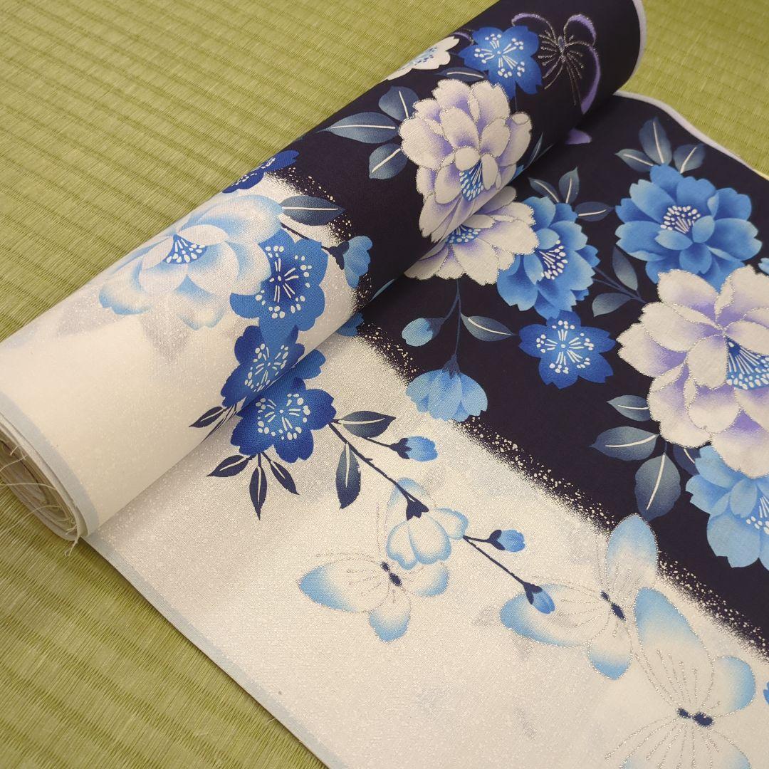 新品 婦人物 浴衣反物 7と12の2点で