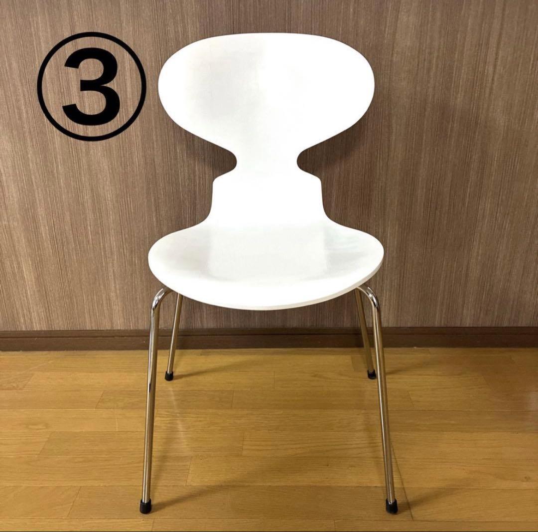 Taku Fritz Hansen アリンコチェア ホワイト 美品 2脚