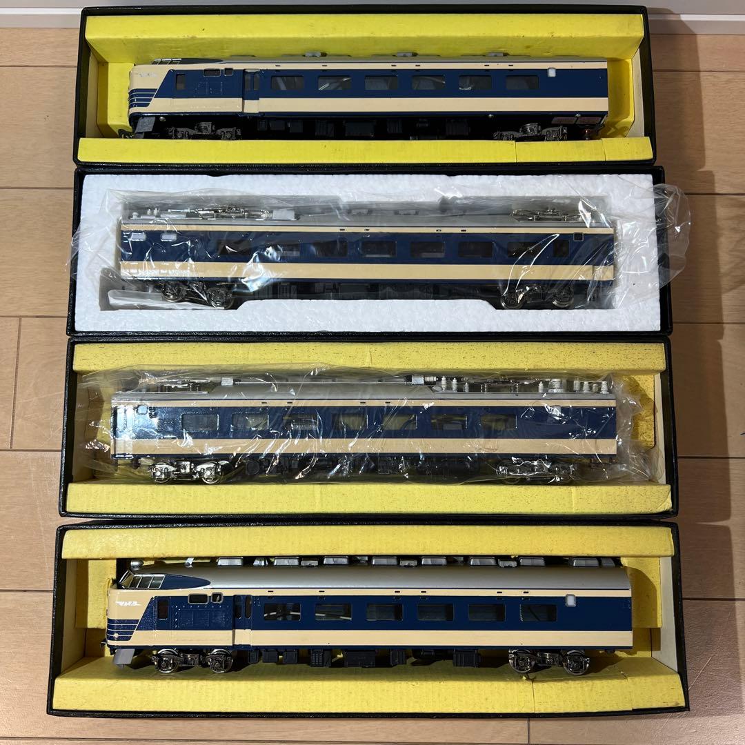 鉄道模型 HOゲージ カツミ 寝台特急電車 581系 7両セット モーター車