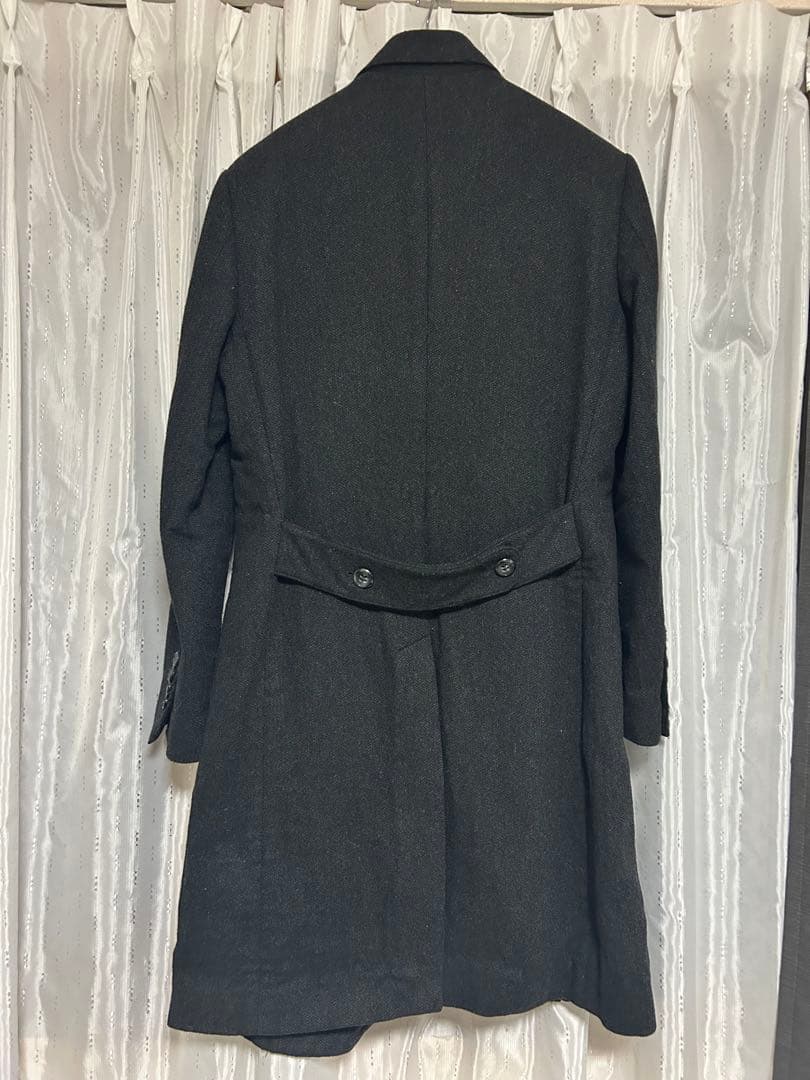 DOLCE & GABBANA ダークグレー チェスターコート