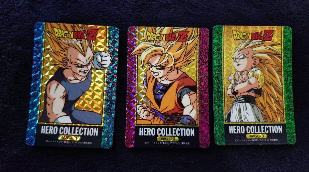 ドラゴンボールZ アマダヒーローコレクション3枚セット