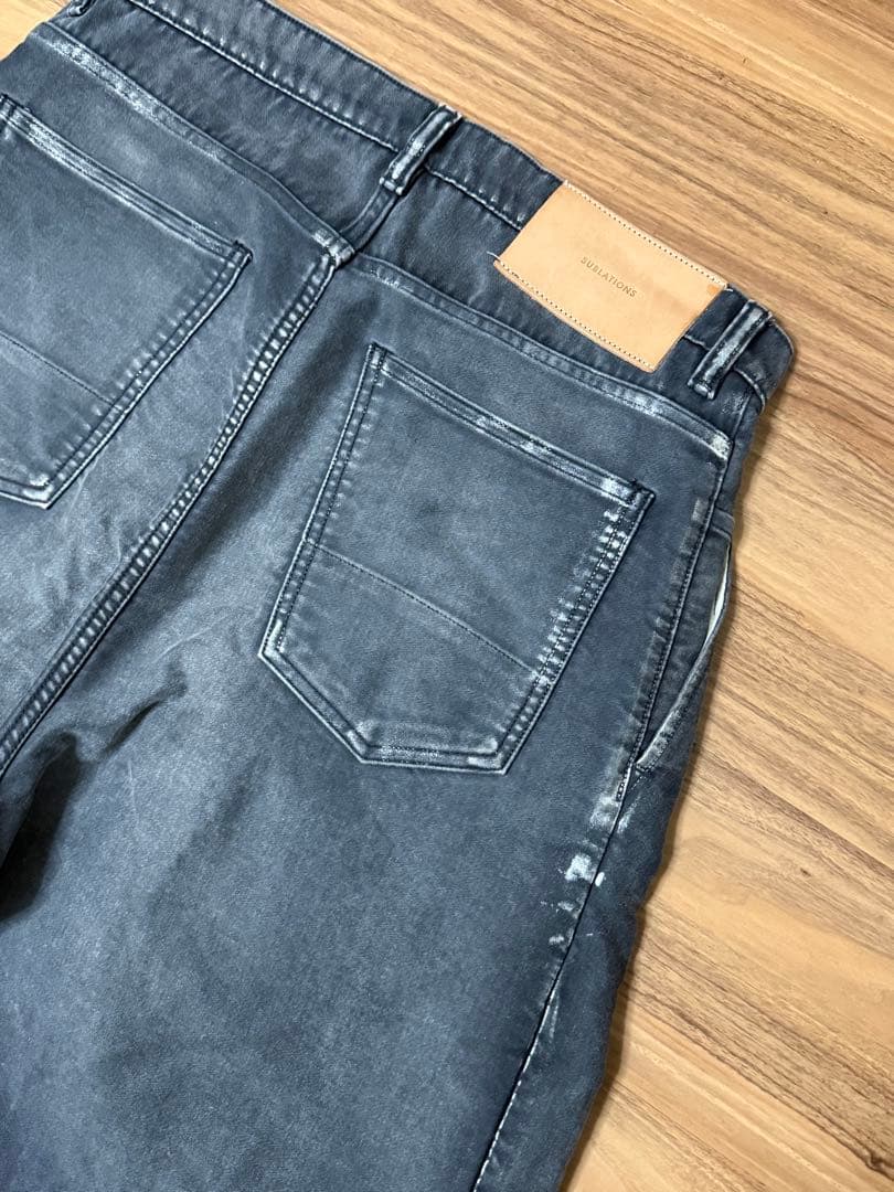 割引ファッション - SUBLATIONS MOLESKINE 2タックワイドバギーパンツ