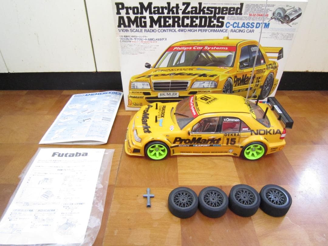 タミヤ TA02 動作確認済み 1/10 プロマルクト ザクススピード ベンツ